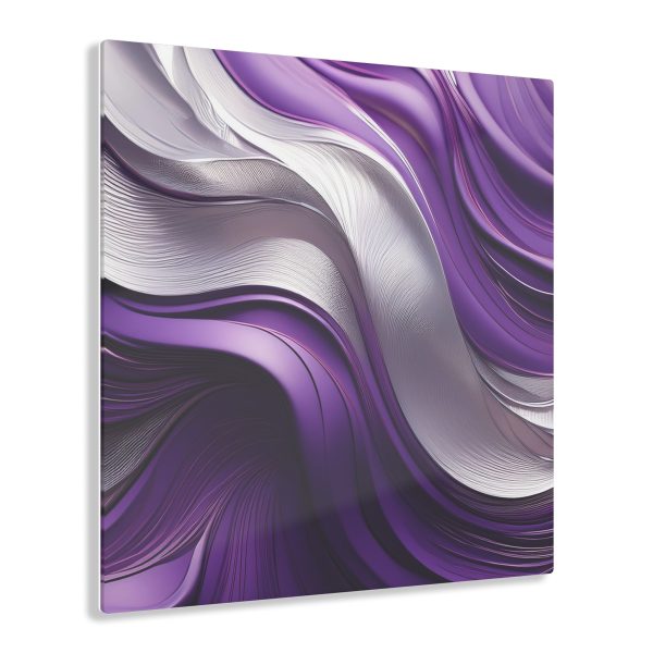 Purple and Silver Acrylic Prints - Image 27