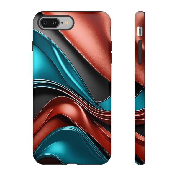 Dark Terracotta iPhone | Samsung | Samsung Galaxy | Google Pixel - Cell Phone Tough Cases - Image 4