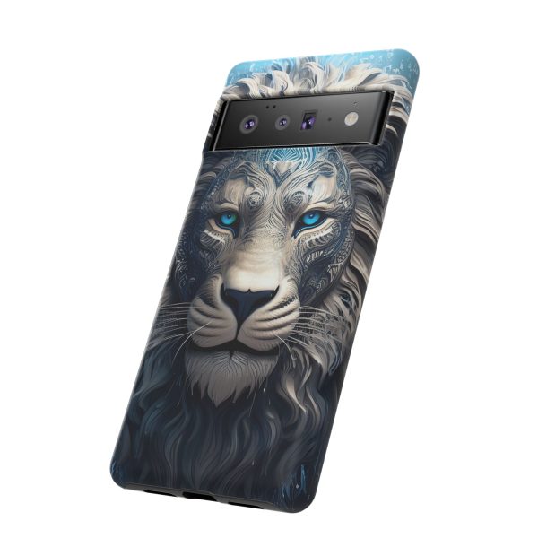 Blue Lion Art iPhone | Google Pixel - Cell Phone Tough Cases - Image 91