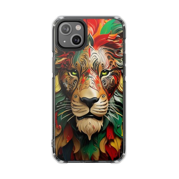 Lion 8 iPhone Magnetic Clear Impact Cases - Image 37