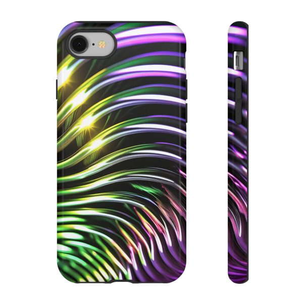 Green and Purple 2 iPhone | Samsung | Samsung Galaxy | Google Pixel - Cell Phone Tough Cases