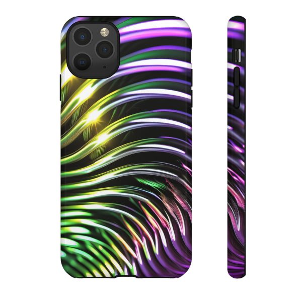 Green and Purple 2 iPhone | Samsung | Samsung Galaxy | Google Pixel - Cell Phone Tough Cases - Image 23