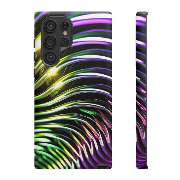 Green and Purple 2 iPhone | Samsung | Samsung Galaxy | Google Pixel - Cell Phone Tough Cases - Image 87