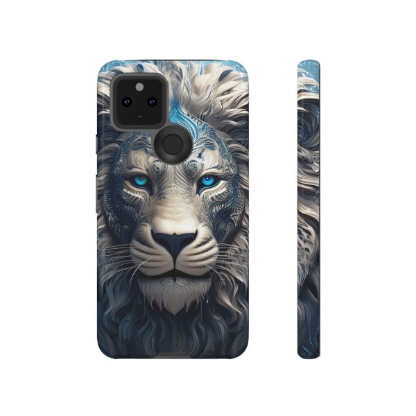 Blue Lion Art iPhone | Google Pixel - Cell Phone Tough Cases - Image 38