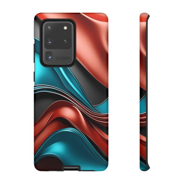 Dark Terracotta iPhone | Samsung | Samsung Galaxy | Google Pixel - Cell Phone Tough Cases - Image 28