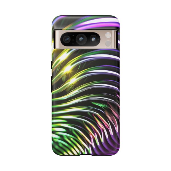 Green and Purple 2 iPhone | Samsung | Samsung Galaxy | Google Pixel - Cell Phone Tough Cases - Image 220