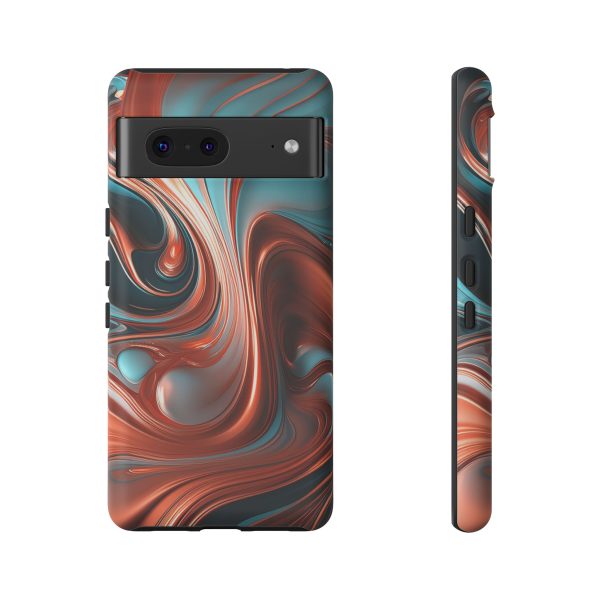 Terracotta iPhone | Samsung | Samsung Galaxy | Google Pixel - Cell Phone Tough Cases - Image 149