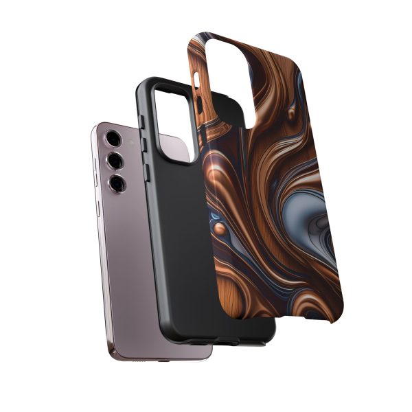 Wood Grain WG11 iPhone | Samsung | Samsung Galaxy | Google Pixel - Cell Phone Tough Cases - Image 136