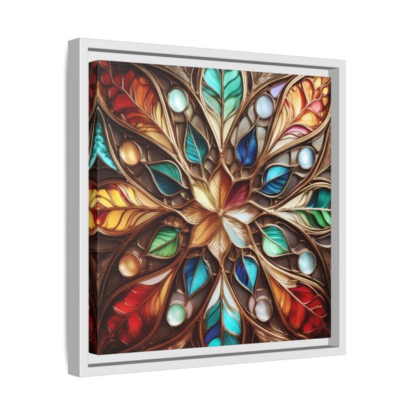 Wood Grain Stain Style WG4 Matte Canvas, Framed (Multi-color) - Image 18