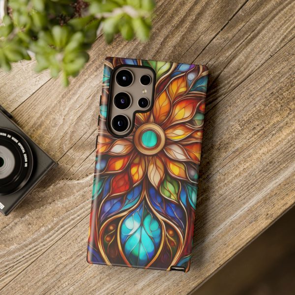 Stained Glass Flower SG1 Cell Phone Tough Cases iPhone | Samsung | Samsung Galaxy | Google Pixel - Image 219