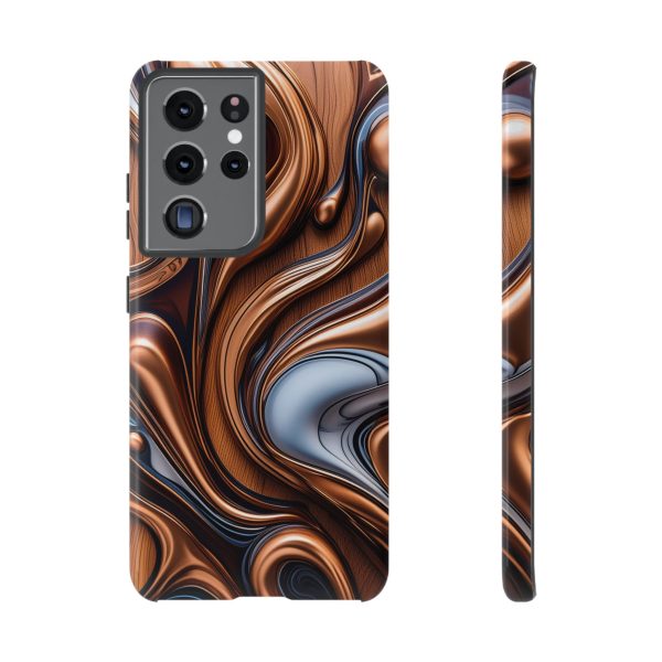 Wood Grain WG11 iPhone | Samsung | Samsung Galaxy | Google Pixel - Cell Phone Tough Cases - Image 62