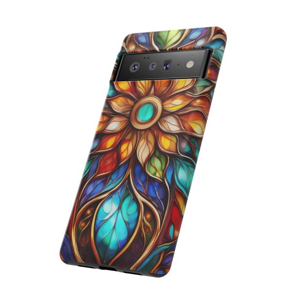 Stained Glass Flower SG1 Cell Phone Tough Cases iPhone | Samsung | Samsung Galaxy | Google Pixel - Image 163