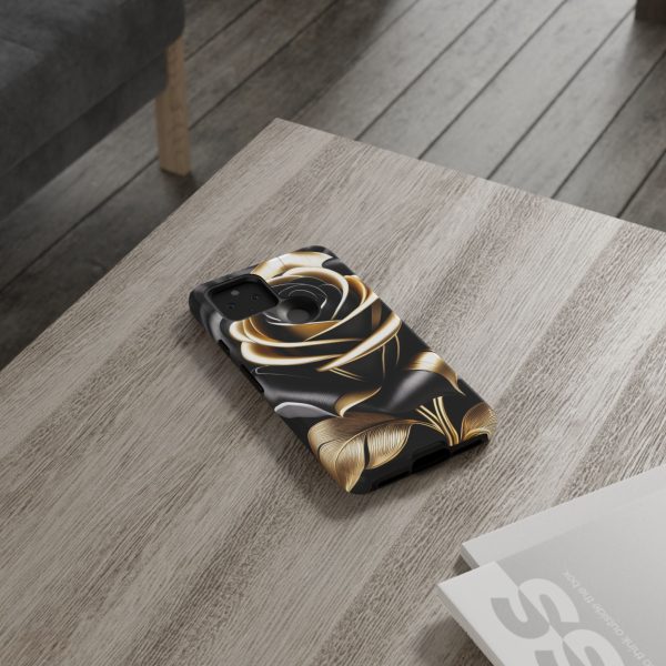 Copy of Black and Gold Rose iPhone | Samsung | Samsung Galaxy | Google Pixel - Cell Phone Tough Cases - Image 67