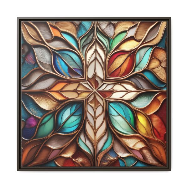 Wood Grain Style WG1 Matte Canvas, Framed (Multi-color) - Image 29