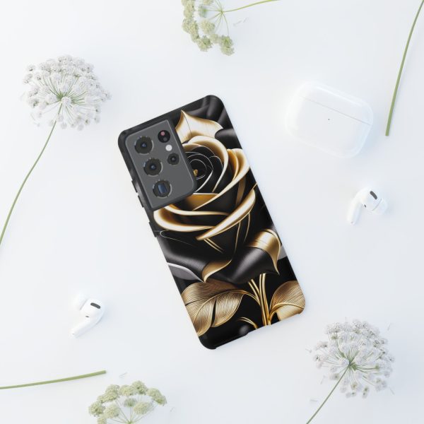 Copy of Black and Gold Rose iPhone | Samsung | Samsung Galaxy | Google Pixel - Cell Phone Tough Cases - Image 63