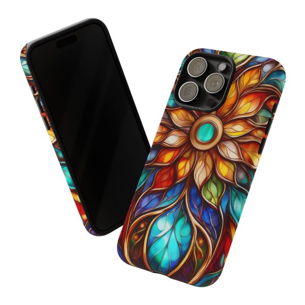 Stained Glass Flower SG1 Cell Phone Tough Cases iPhone | Samsung | Samsung Galaxy | Google Pixel - Image 188