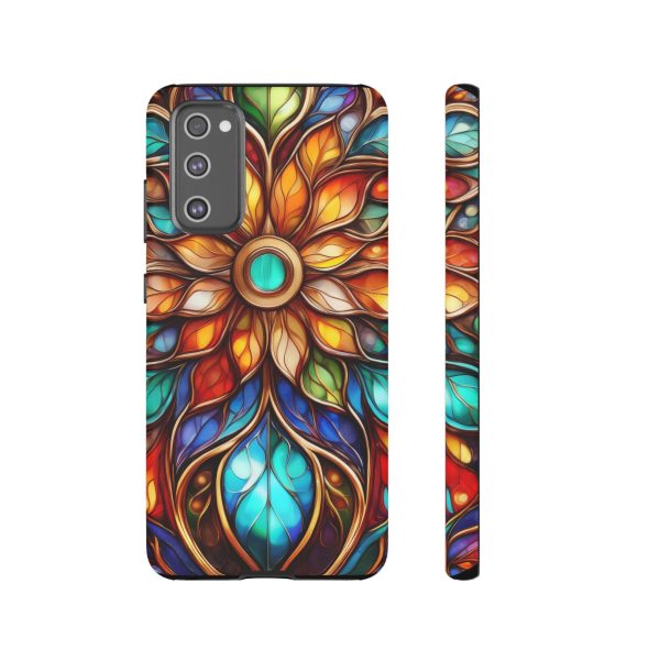 Stained Glass Flower SG1 Cell Phone Tough Cases iPhone | Samsung | Samsung Galaxy | Google Pixel - Image 76