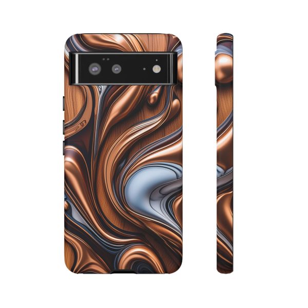 Wood Grain WG11 iPhone | Samsung | Samsung Galaxy | Google Pixel - Cell Phone Tough Cases - Image 72