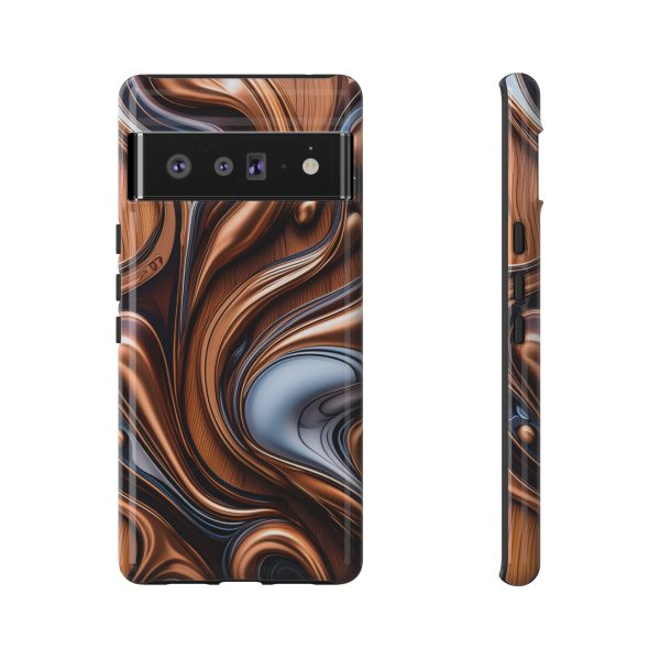 Wood Grain WG11 iPhone | Samsung | Samsung Galaxy | Google Pixel - Cell Phone Tough Cases - Image 158