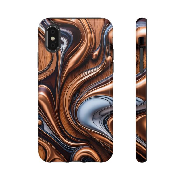 Wood Grain WG11 iPhone | Samsung | Samsung Galaxy | Google Pixel - Cell Phone Tough Cases - Image 10