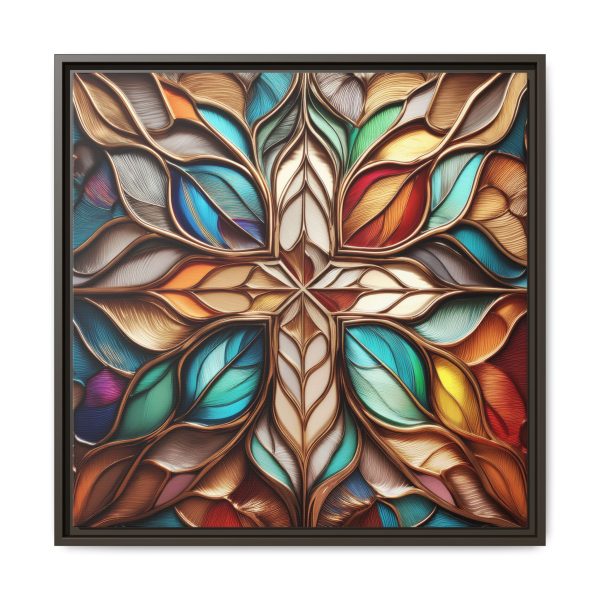 Wood Grain Style WG1 Matte Canvas, Framed (Multi-color) - Image 21