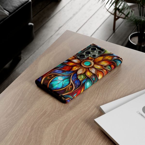 Stained Glass Flower SG1 Cell Phone Tough Cases iPhone | Samsung | Samsung Galaxy | Google Pixel - Image 145