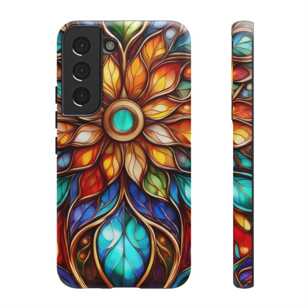 Stained Glass Flower SG1 Cell Phone Tough Cases iPhone | Samsung | Samsung Galaxy | Google Pixel - Image 84