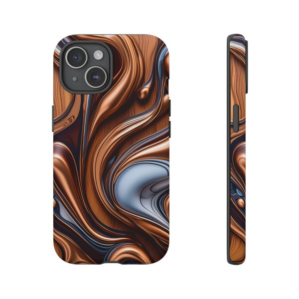 Wood Grain WG11 iPhone | Samsung | Samsung Galaxy | Google Pixel - Cell Phone Tough Cases - Image 169