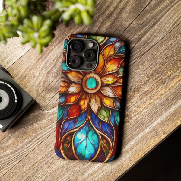 Stained Glass Flower SG1 Cell Phone Tough Cases iPhone | Samsung | Samsung Galaxy | Google Pixel - Image 189