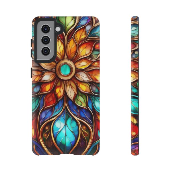 Stained Glass Flower SG1 Cell Phone Tough Cases iPhone | Samsung | Samsung Galaxy | Google Pixel - Image 56