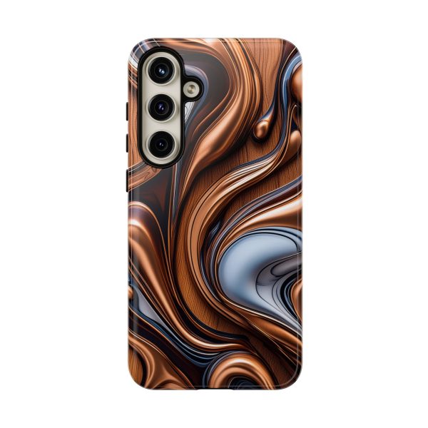 Wood Grain WG11 iPhone | Samsung | Samsung Galaxy | Google Pixel - Cell Phone Tough Cases - Image 200