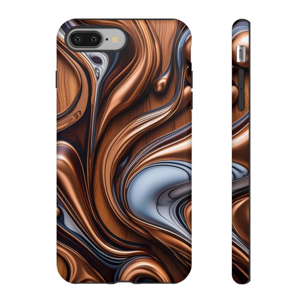 Wood Grain WG11 iPhone | Samsung | Samsung Galaxy | Google Pixel - Cell Phone Tough Cases - Image 9