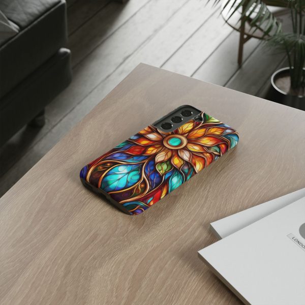 Stained Glass Flower SG1 Cell Phone Tough Cases iPhone | Samsung | Samsung Galaxy | Google Pixel - Image 85