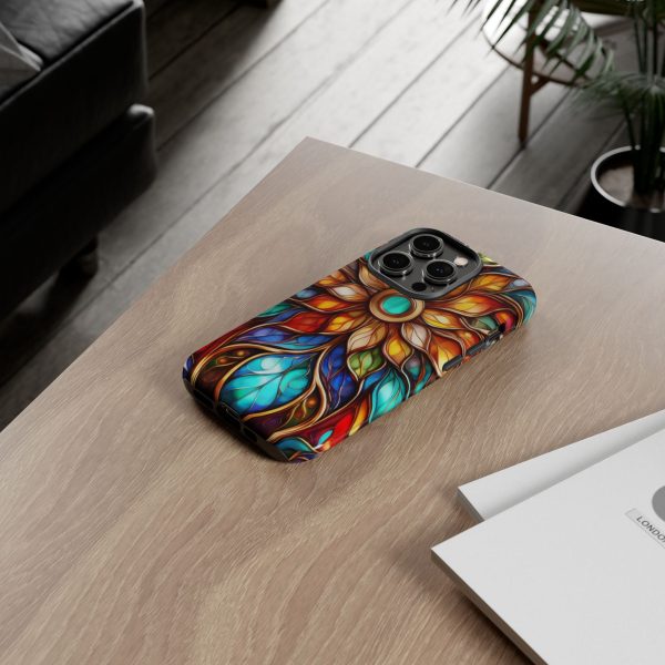 Stained Glass Flower SG1 Cell Phone Tough Cases iPhone | Samsung | Samsung Galaxy | Google Pixel - Image 105