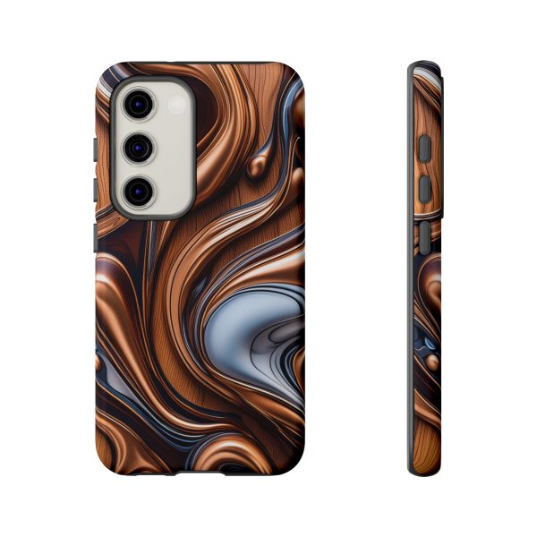 Wood Grain WG11 iPhone | Samsung | Samsung Galaxy | Google Pixel - Cell Phone Tough Cases - Image 126