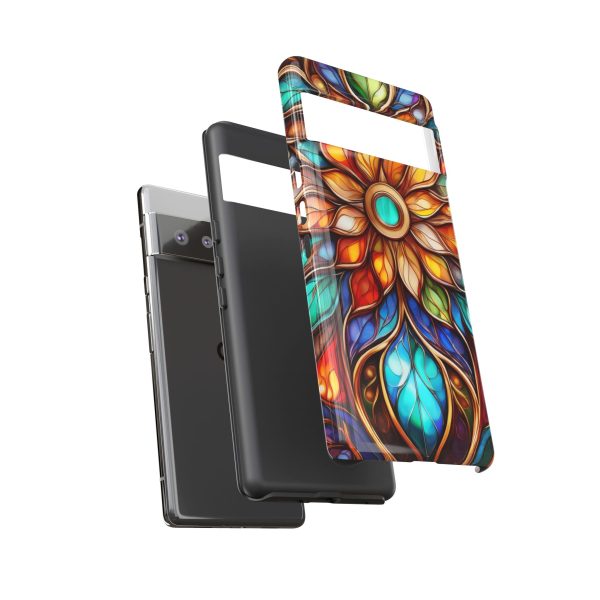 Stained Glass Flower SG1 Cell Phone Tough Cases iPhone | Samsung | Samsung Galaxy | Google Pixel - Image 160