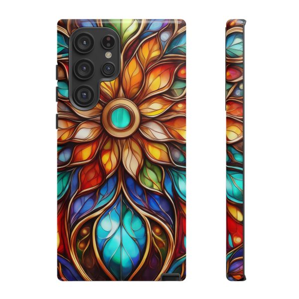 Stained Glass Flower SG1 Cell Phone Tough Cases iPhone | Samsung | Samsung Galaxy | Google Pixel - Image 90