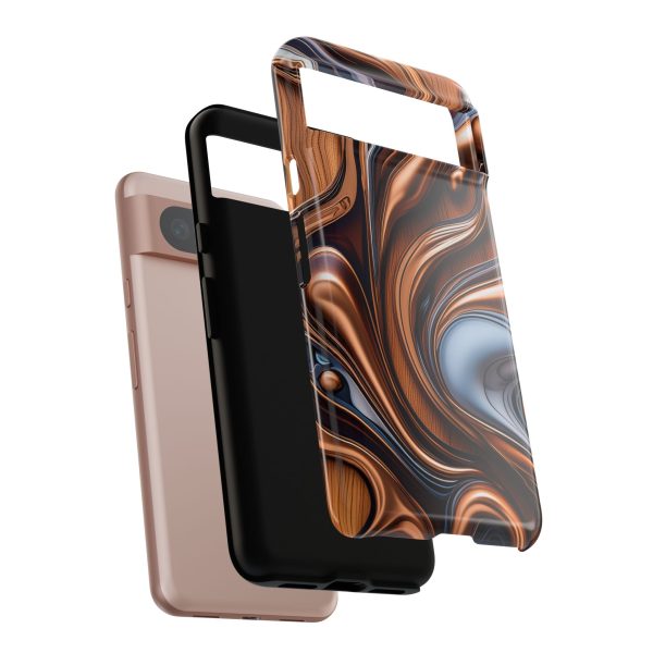 Wood Grain WG11 iPhone | Samsung | Samsung Galaxy | Google Pixel - Cell Phone Tough Cases - Image 228