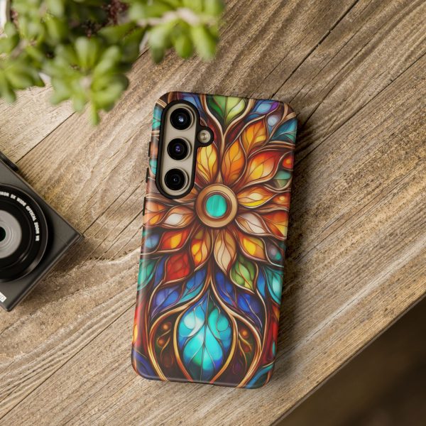 Stained Glass Flower SG1 Cell Phone Tough Cases iPhone | Samsung | Samsung Galaxy | Google Pixel - Image 209