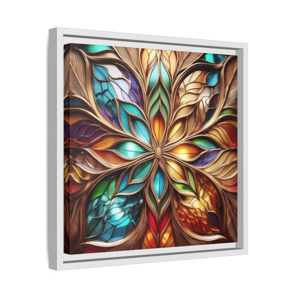 Wood Grain Style WG2 Matte Canvas, Framed (Multi-color) - Image 18