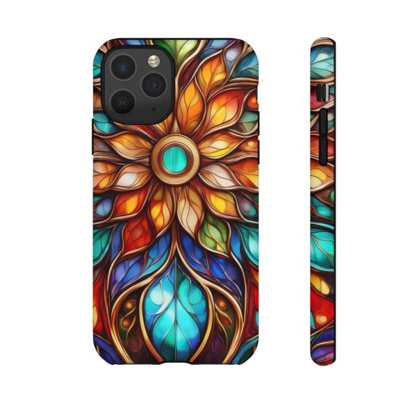 Stained Glass Flower SG1 Cell Phone Tough Cases iPhone | Samsung | Samsung Galaxy | Google Pixel - Image 27