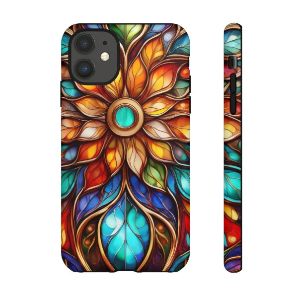 Stained Glass Flower SG1 Cell Phone Tough Cases iPhone | Samsung | Samsung Galaxy | Google Pixel - Image 25