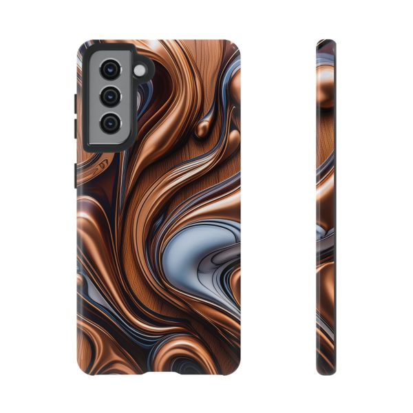 Wood Grain WG11 iPhone | Samsung | Samsung Galaxy | Google Pixel - Cell Phone Tough Cases - Image 54