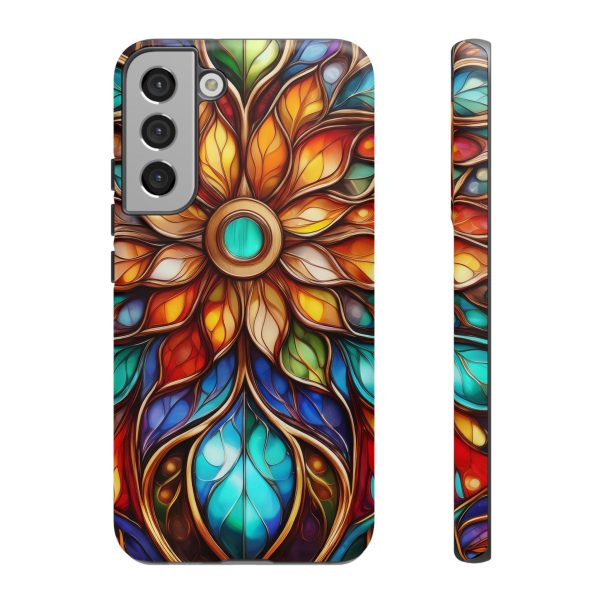 Stained Glass Flower SG1 Cell Phone Tough Cases iPhone | Samsung | Samsung Galaxy | Google Pixel - Image 88