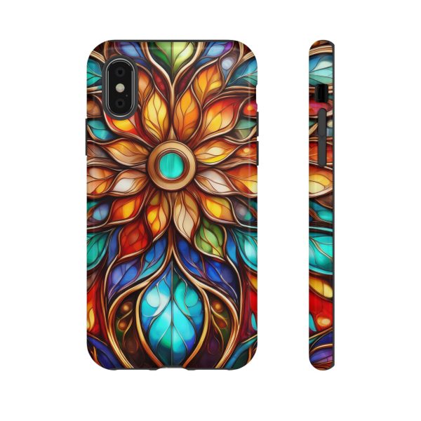 Stained Glass Flower SG1 Cell Phone Tough Cases iPhone | Samsung | Samsung Galaxy | Google Pixel - Image 14