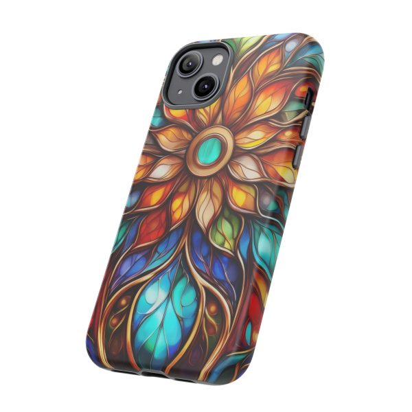 Stained Glass Flower SG1 Cell Phone Tough Cases iPhone | Samsung | Samsung Galaxy | Google Pixel - Image 115