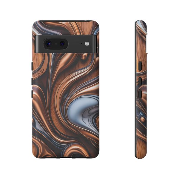 Wood Grain WG11 iPhone | Samsung | Samsung Galaxy | Google Pixel - Cell Phone Tough Cases - Image 154