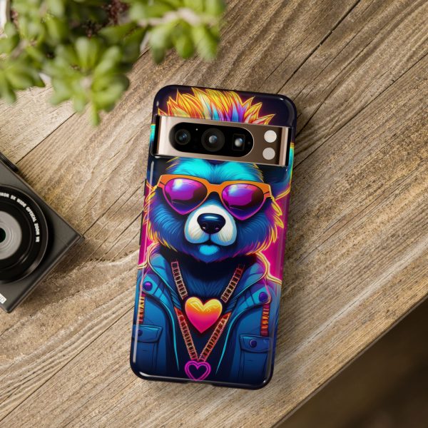 Teddy Bear TB1 iPhone | Samsung | Samsung Galaxy | Google Pixel - Cell Phone Tough Cases - Image 5