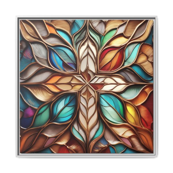 Wood Grain Style WG1 Matte Canvas, Framed (Multi-color) - Image 33