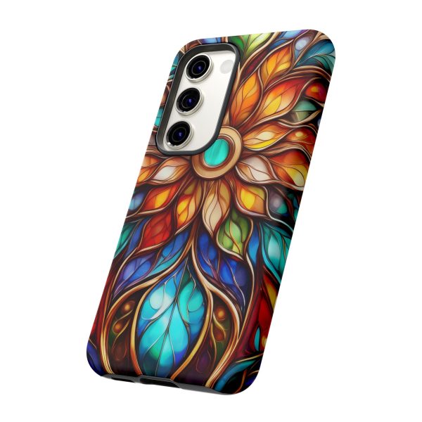 Stained Glass Flower SG1 Cell Phone Tough Cases iPhone | Samsung | Samsung Galaxy | Google Pixel - Image 131